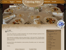 Tablet Screenshot of cateringnitra.sk